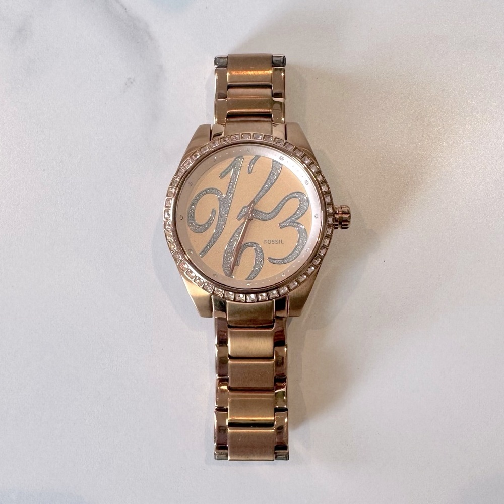 Fossil Rose Gold Watch